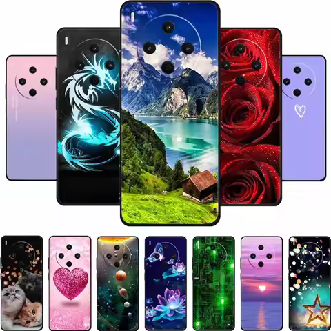 Phone Case For Vivo Y500 Pro 2025 Back Cover Case Funda Shockproof Black Silicone Soft Coque For Viv