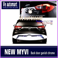 Vemart myvi 2018 2019 2020 back door Chrome ganish gear up accessories new
