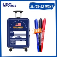 Bon Voyage Sarung Bagasi Haji Umrah Luggage Beg Cover Mekah Sarung Anjal Dust Proof Case Luggage Pro