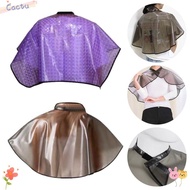 CACTU Shampoo Capes, Unisex Professional Hair Dying Apron, Waterproof Makeup Cape