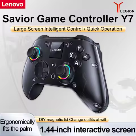 Lenovo Legion Y7 1.44inch Smart Screen Wireless Controller 3-Mode Mechanical Abxy Game Controller Su
