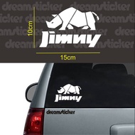 Sticker Stiker Mobil Jimny Badak Jeep terbaru