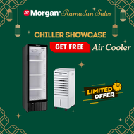 MORGAN MCS-299 CHILLER SHOWCASE DOOR DISPLAY FRIDGE 240L