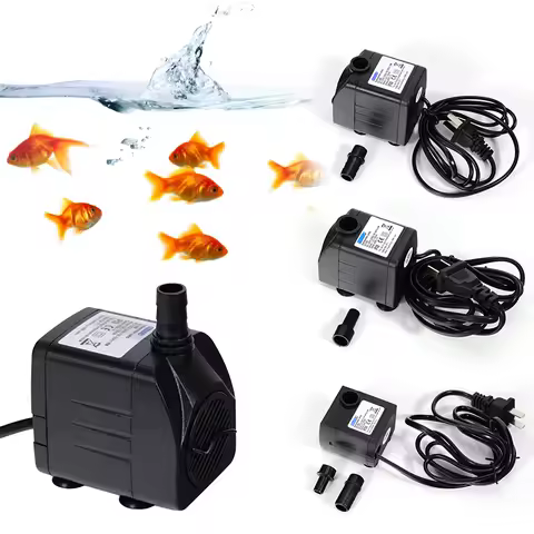 Mini Aquarium Water Pump Submersible Pumps Fish Tank Oxygenation Pump Pool Fountain Rockery Filter P