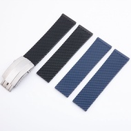 With logo and Standard Adapt to Century-Old Soft Rubber Watch Strap Super Ocean Avengers Series Fine