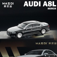 Masdi 1: 64 Audi A8L Horch Founder Edition Alloy Car Model Simulation Collection Ornaments