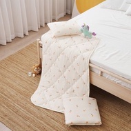 勁涼冰紗涼感兒童睡墊三件組(鋪棉睡墊+兒童涼被+童枕) 多款任選
