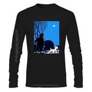 Men's T-Shirt Tintin Snowy Watching The Star Cotton Tees Short Sleeve Adventures of Tintin T Shirts 