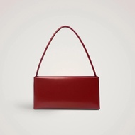 Muse Aria Grannies กระเป๋าแฟชั่นสะพายไหล่หนังแท้ราคาไม่แพง ชิค Black One