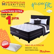 Kasur Springbed Comforta SuperFit Neo Platinum Full Set