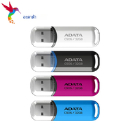 100% เดิม ADATA USB แฟลชไดร์ฟ32GB C906 USB 2.0ความเร็วสูง pendrive MINI U Stick PEN Drive หน่วยความจำ USB Stick
