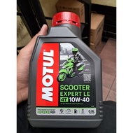 MESIN MOTUL SCOOTER EXPERT LE 4T 10W-40 800ML 0.8L ORIGINAL MOTUL ENGINE OIL
