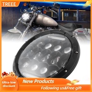 treee 7in 75W LED Headlight 6500K High Birhgtness Efficient Headlamp Fit for Jeep Wrangler