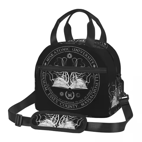 Lovecraft Great Cthulhu Lunch Bags Insulated Bento Box Portable Lunch Tote Picnic Bags Thermal Bag f