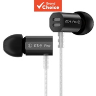 KZ ED9 PRO In-Ear Earphones Semi-Open Large Soundstage HIFI Bass Dynamic Driver Metal Headset DJ Hif