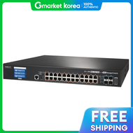 สวิทช์ 24 พอร์ต Giga UPOE + 4 พอร์ต 10G SFP โมเดล NEXT-POE3031UL2-10G