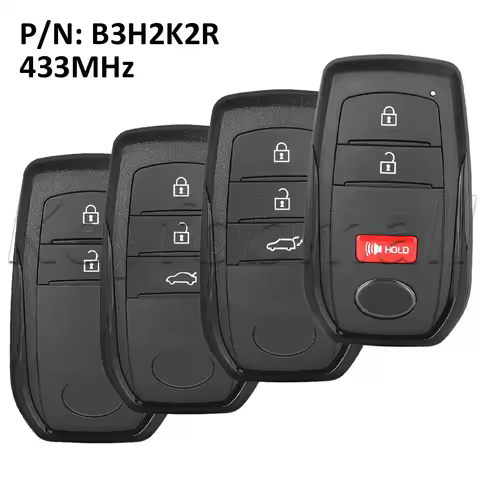 DIYKEY B3H2K2R 434MHz Smart Remote Car Key Fob for Toyota Corolla Cross Yaris Camry Innova 2023 2024