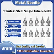 12pcs 3mm 8G-32G Stainless Steel Pinhead,Blunt Needles,Long Dispensing,All Metal Needle,glue needle,