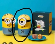 Minions 迷你兵團 壞蛋獎門人 小小兵 月餅 收納盒 不倒翁