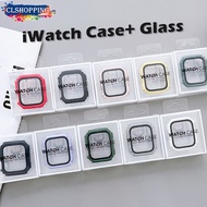 Glass+Cover For Apple Watch case 8 7 6 SE 5 iWatch Ultra protective film Apple watch serie 49mm 45mm 41mm 44mm 40mm