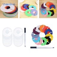 [Shamjina] Clothes Rack Size Divider, Closet Wardrobe Clothes Hanger Divider Organizer, Clothes Hang