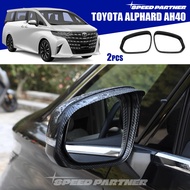 Toyota Alphard AH40 (2023-Present) 2pcs Rain Eyebrow for alphard 40 accessories