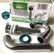 Ernesto Stainless Steel Swan Chiffon