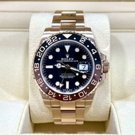 2021年 Rolex GMT MASTER II 126715CHNR NFC咭 玫瑰金沙士