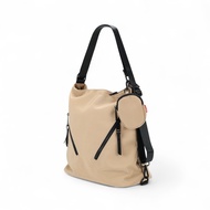 LARRIE Beg Wanita Backpack Leisure Travel Bag - F22512-LE01SV - (L34 * H38 * W23)
