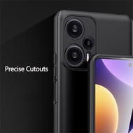 EllaStuff Xiaomi poco F5 5G Case Softcase BLACK MATTE CAMERA PROTECTION Case Casing hp poco F5