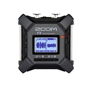 Direct from japan ZOOM Zoom Field Recorder 2-Channel Input 32bit Float Recording Released in 2022 F3 Black