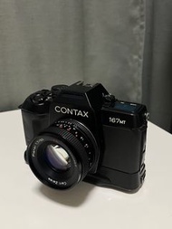 （鏡頭可拆售）Carl zeiss Planar T* f1.7/50mm + Contax 167mt