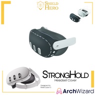 Shield Hero Stronghold Headset Cover For Meta Quest 3 - Protective Headset Cover 🚀 Meta Quest 3 Accessory - ArchWizard