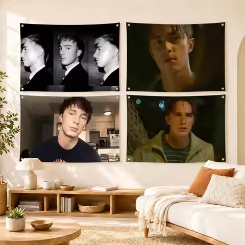 Drew Starkey Actor Cool Flags Flag Soft skin-friendly Durable Tapestry Outdoor party Home living roo