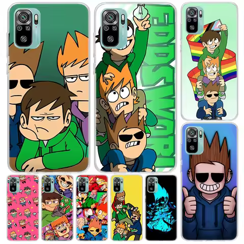 Cartoon E-Eddsworld Cover For Xiaomi Redmi Note 14 13 12S 12 11 Pro Plus Phone Case 11S 10S 10 11E 1