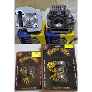 COMBO 4IN1 SRL110 ESPADA RACING BLOCK 55MM 56MM HEAD 23/27 CAMSHAFT SPRING VALVE FURIOUS ONCE LAGEND