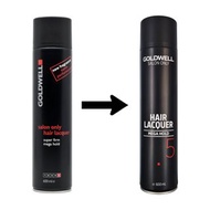 Goldwell Salon Only Hair Lacquer 600ml Mega Hold 歌薇 沙龍專用髮膠 特強定型噴霧 Stylesign 髮油 髮泥 霧泥 噴泥 黑人頭 OSiS+ Go