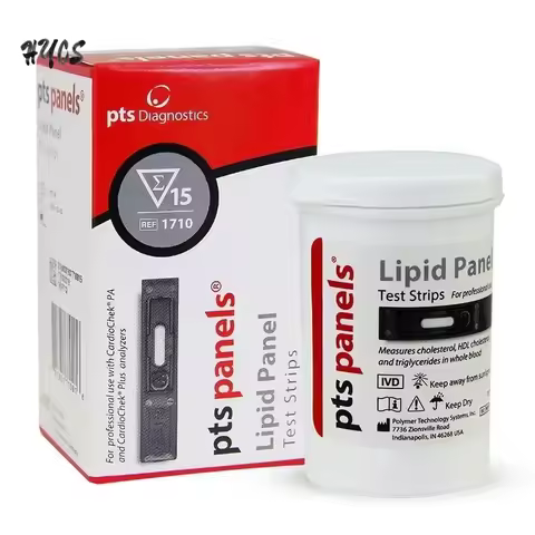 CardioChek Lipid Detection Card Test Strip - Pts Panels Imported from USA 15 Pieces per Box for Lipi