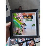 Combo of 2 square photo frames 10x10, 15x15 with beautiful glass surface