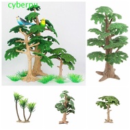 CYBERPULSE Coconut Tree, Cypress Pine Trees Simulation Cypress, DIY Plastic Vivid Mini Landscape Tre