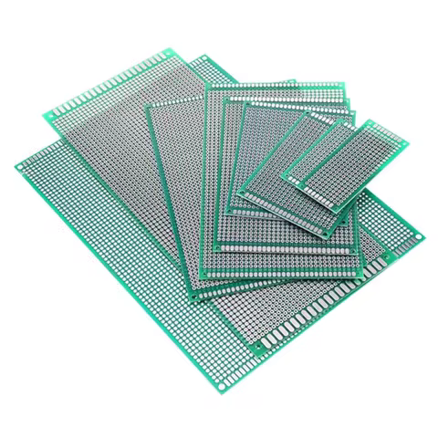 2x8/3x7/4x6/5x7/6x8/7x9/8x12/9x15cm Double Sided Perfboard Prototype PCB Tinned Universal Board Expe