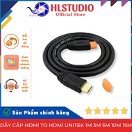 Unitek HDMI To HDMI Cable 1m 3m 5m 10m 15m - High Quality Connection Cable, Supports Full HD HL Stud