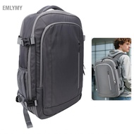 emlymy Domary Vacuum Compression Backpack Expandable 20 to 35L Travel with Password Lock Wet Dry Sep