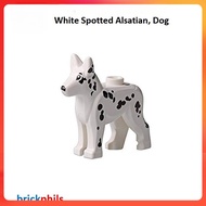 Brickphils Animal 92586pb03 White Spotted Alsatian, Dog