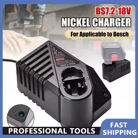 Charger For Bosch Ni-CD Ni-MH Battery Electrical Drill 7.2V 9.6V 12V 14.4V Battery GSR7.2 GSR9.6 GSR