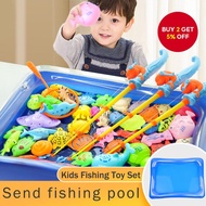 Magnetic Fishing Pool Toys Game For Kid s With Fishing Pole,Pool Fishing Games Fish Bath Toy,Water T