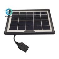 Solar Panel Continuously Power for Rechargeable Battery Camera 5V USB Solar Panel with Micro USB Port