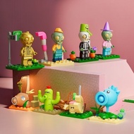 2025 New Plant Vs Zombie Blind Box Building Blocks Suitable for Lego Boys Assembly Toy Gift Plant Vs