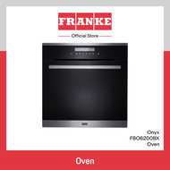 Franke Onyx Built-in Oven with Cooking Programs, 3 Auto-Menu , Triple Glass Cool Touch Door - Model FBO6200BX