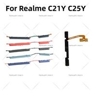 Power button For Realme C21Y C25Y ON OFF Volume button flex